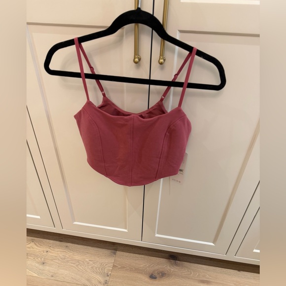 NWT ALO yoga soft sculpt bra tank Mauve - Picture 2 of 7